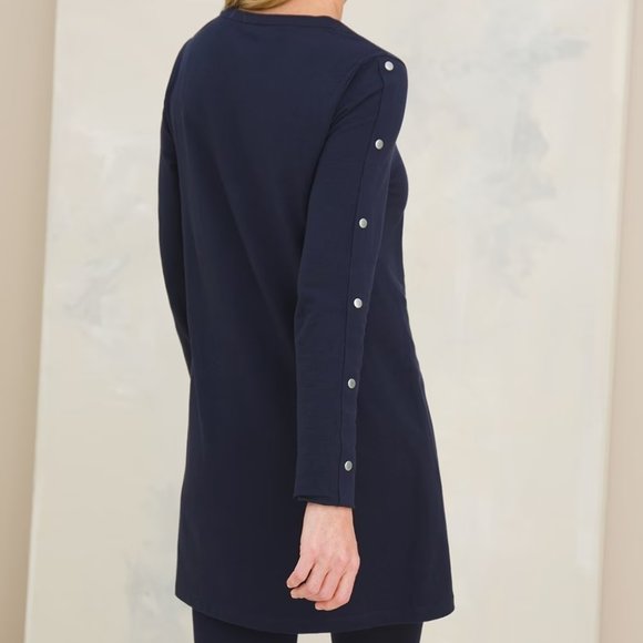 Chicos Button-Sleeve Tunic L - Picture 4 of 15